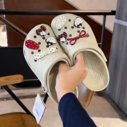 Dép Crocs Lined Xám